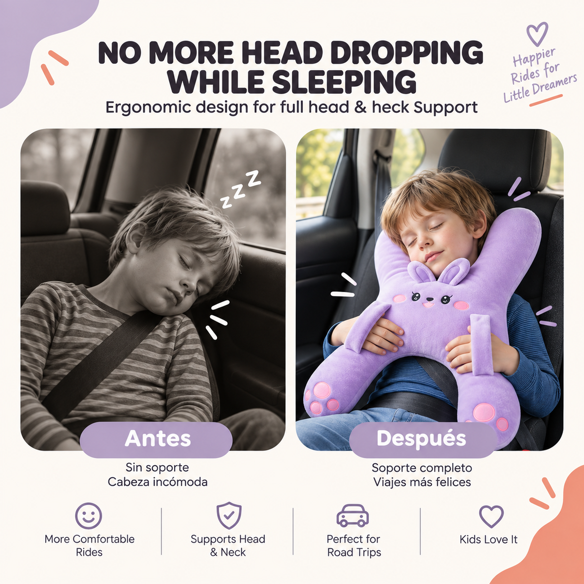 CuddleRest — Kids Travel Cuddle Buddy
